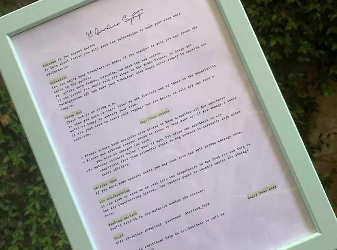 Apartamento Il Giardino Segreto *